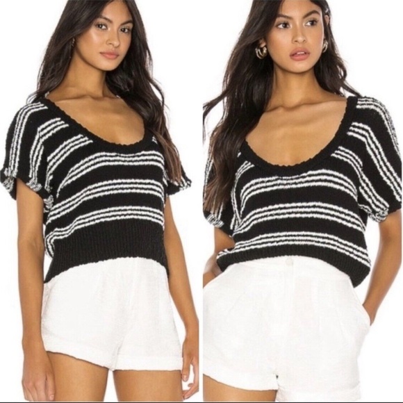 Callahan Sweaters - NWT Callahan Knit Taylor Cropped Sweater Size XS